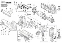 Bosch 3 601 E14 100 Gst 1400 Ce Jig Saw 230 V / Eu Spare Parts